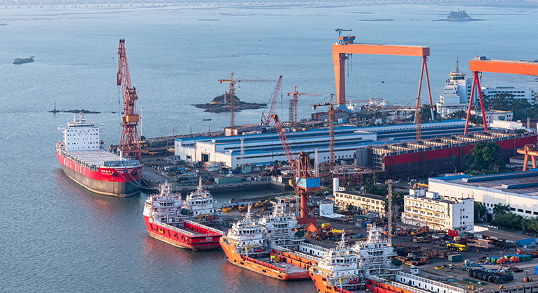 Shipbuilding industry