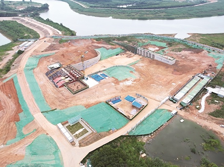 Produits express galiléennes de la province du hubei Du Jiatai FenXu XuZhiHong et la construction de sécurité (wuhan) machines et appareils électriques principal Maître D’ouvrage de la station de pompage du lac bambous réception